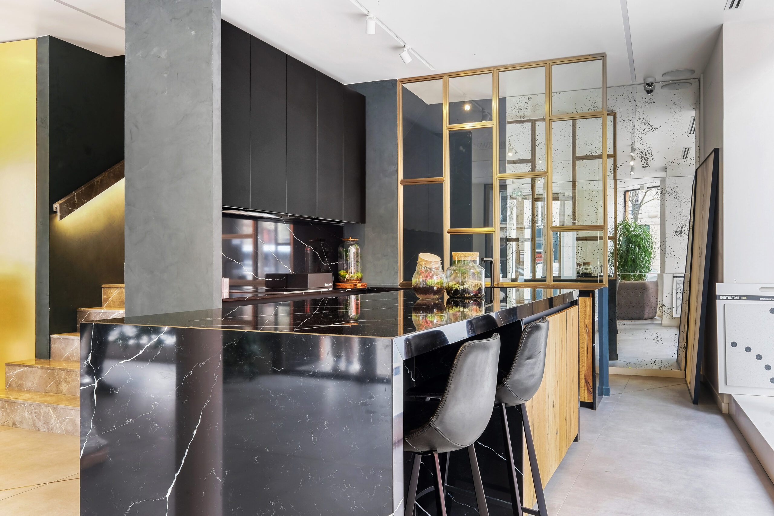 Nathan Brami Architecture - Showroom Kitchen Fab (3)